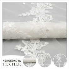 Custom made personalizado casamento cording bordado vestido de tecido
